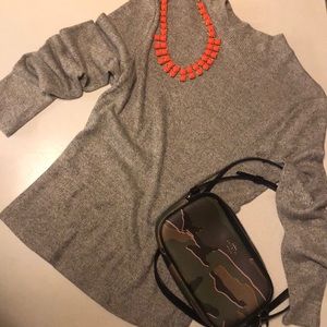 Grey mock turtleneck *NWOT*
